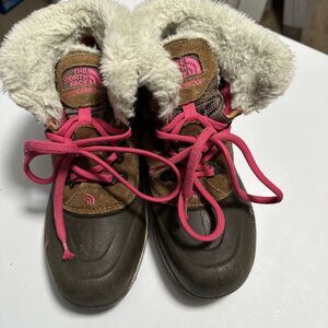 The North Face Kids Girls Youth Extreme Boots Snow Ski Boot‎ Size 4 Waterproof